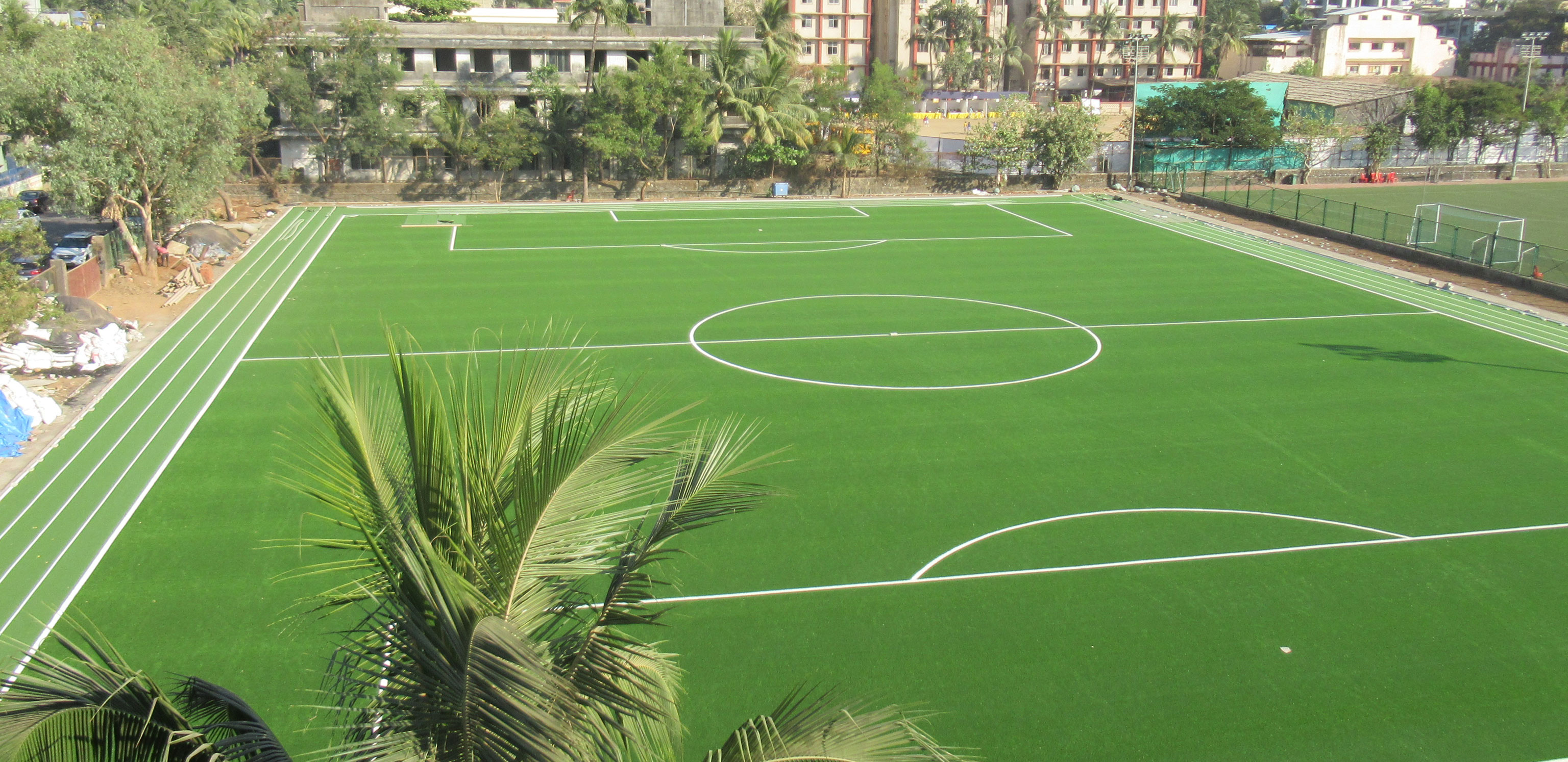 Fr. Agnel , Vashi , Navi Mumbai – Football field with running track